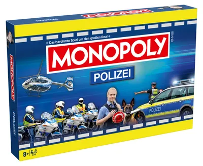 Produktbild von Monopoly - Polizei 2.0 Gesellschaftsspiel Brettspiel Spiel