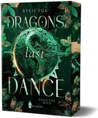 Produktbild von Dragons last Dance Roman Slow-Burn Dark Romantasy-Trilogie mit limitiertem Farbschnitt