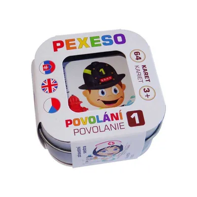 Obrázok produktu pre Pexeso Povolanie 2, 64 kariet Hmaťák