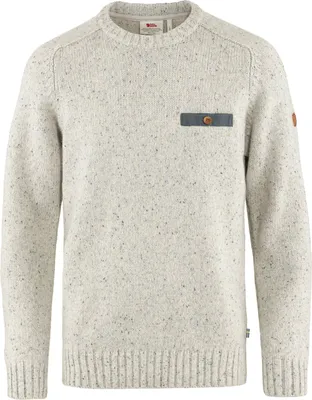 Produktbild von Fjällräven Lada Round-Neck Sweater M Wollpullover Herren chalk white weiss XXL