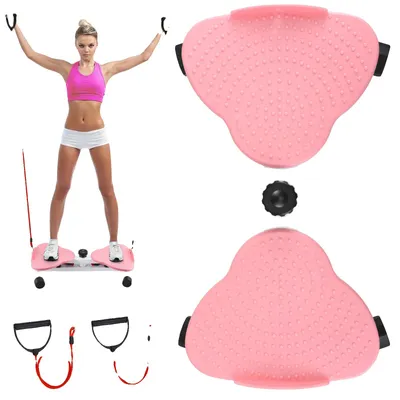 Immagine prodotto di Attrezzo per esercizi per la schiena, capacità di carico 100 kg, superficie antiscivolo, colore rosa