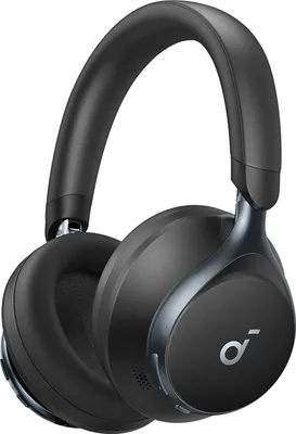 Produktbild von Soundcore by Anker Space One schwarz Kabellose Over-Ear Bluetooth Kopfhörer, Aktives Noise Cancelling, 2X stärkere Stimmunterdrückung, 40h Wiedergabe,