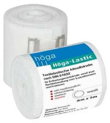 Produktbild von Höga-Lastic-Idealbinde 4cmx5m m.C. 1 St