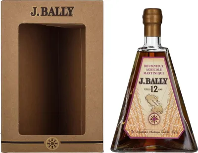 Image de J. Bally Rhum Vieux Agricole Martinique 12 Ans D'Âge 45% Vol. 0,7l en boîte cadeau