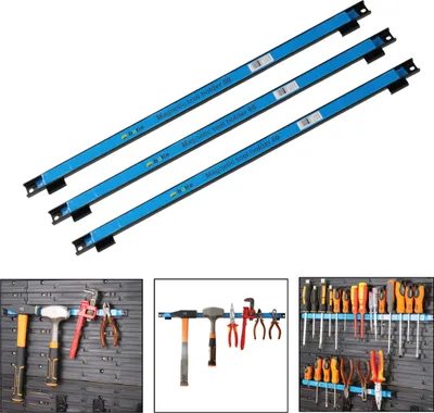 Image de 3x Ceinture porte-outils magnétique pour support de plan de travail 60 cm