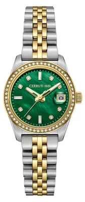 Produktbild von Cerruti 1881 Armbanduhr Date Cerruti Watch Baccio Green