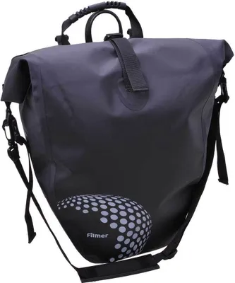 Produktbild von Filmer Gepäckträgertasche 25 Liter Wasserdicht Fahrradtasche Schwarz