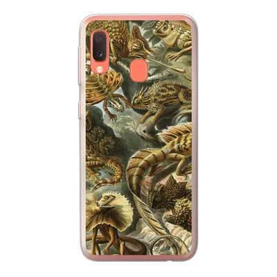 Produktbild von MuchoWow® Handyhülle Schutzhülle Hülle für Samsung Galaxy A20e Lacertilia - Alte Meister - Kunst Silikon Softcase Handy Hülle - Abdeckung