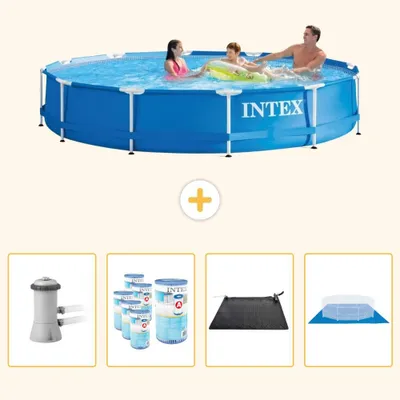 Produktbild von Frame Pool Rund - 366x76 cm - 5-teilig SCB91