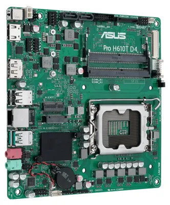 Image de MB ASUS PRO H610T D4-CSM (Intel,1700,DDR4,thin mITX)