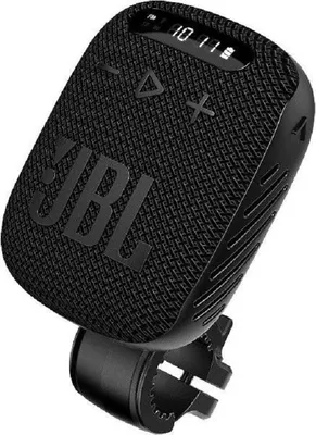 Image de Enceinte sans fil JBL Wind 3 avec support pour guidon noir