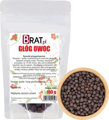 Obrázok produktu pre Plody hlohu 100g