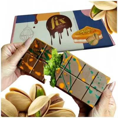 Produktbild von originale Dubai Schokolade Fix Dessert Chocolatier Can’t get knafeh of it hero 200g