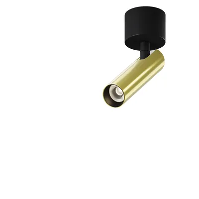 Produktbild von Maytoni Deckenstrahler Focus T LED incl. Schwarz und Messing aus Aluminum 6W für Küche, Schlafzimmer, Wohnzimmer, Lobby