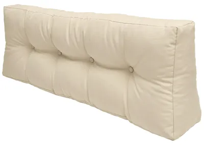 Produktbild von Beautissu Palettenkissen Outdoor Rückenkissen ECO Elements, 120x40cm, Natur