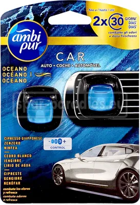 Obrázok produktu pre Osviežovač vzduchu do auta Febreze Sea Freshness, 2 x 2 ml