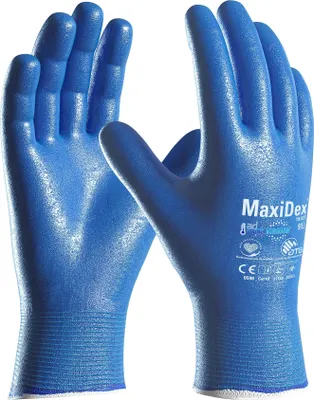 Produktbild von ATG Handschuh MaxiDex 2707-9 bl Gr.09