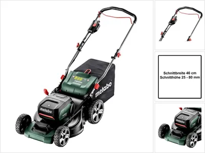 Produktbild von Metabo RM 36-18 LTX BL 46 solo Akku-Rasenmäher