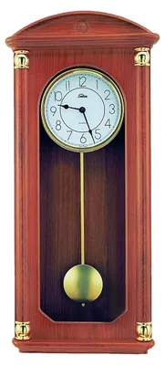 Produktbild von SELVA SELVA Funk-Pendelwanduhr/ Regulator Delsberg