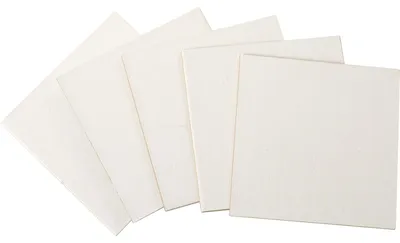 Produktbild von EDUPLAY 210234 Leinwandtafeln 10 x 10 cm, weiß, 5-teilig (1 Set)