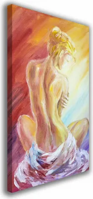 Zdjęcie produktu dla OBRAZ NA PŁÓTNIE 001 Blondynka 30x40cm