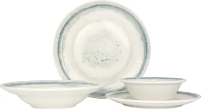 Zdjęcie produktu dla Zastawa stołowa Bonna (duża) - Rivus Line - 24 części - 6 nakryć - Porcelana