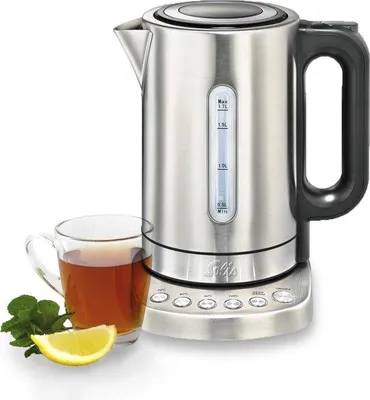Zdjęcie produktu dla Solis Solis Vario Temp Kettle 5516 Czajnik z regulacją temperatury - srebrny