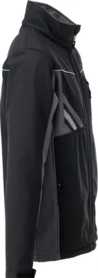 Produktbild von Planam Softshelljacke Highline Gr. L schwarz/schiefer/zink