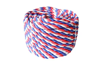 Produktbild von TrendLine Seil 10 mm x 30 m blau-weiß-rot