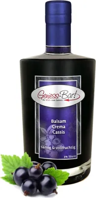 Produktbild von Balsamico Creme Cassis 0,35L 3% Säure mit original Crema di Aceto Balsamico di Modena IGP