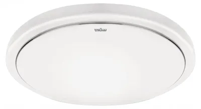Image de Strühm 04320 Applique-plafonnier « SOLA LED C SLIM MVS » avec détecteur de mouvement, 18 W, blanc neutre, IP44, 1235 lm