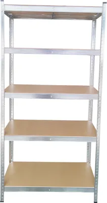 Produktbild von Schwerlastregal, 5 MDF Boden, Werkstattregal Lagerregal