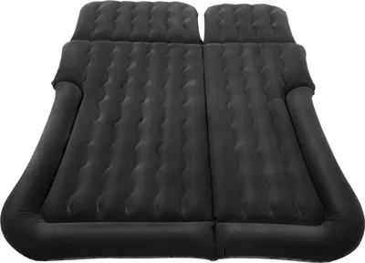 Produktbild von Universelle Auto-Luftmatratze - Rücksitzbett - 2‑in‑1 - Extra robust - Für Auto & SUV - Mit 2 Kissen - Schwarz