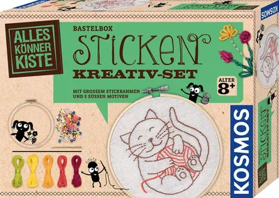 Obrázek produktu pro Sada pro kreativní vyšívání: stavebnice pro tvoření