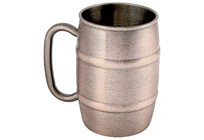 Image de APS Beer Mug Bierkrug, Höhe: 130 mm, ø: 85 mm, Antik-Kupfer-Look