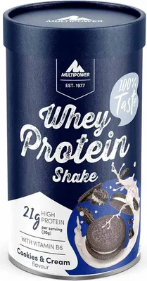 Produktbild von Multipower Whey Protein Shake - 420g-Dose Cookies & Cream