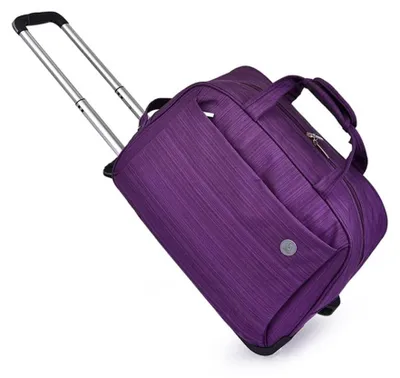 Obrázek produktu pro Cestovní taška na kolečkách - Trolley - 50x26x32 cm - Oxford látka - teleskopická rukojeť