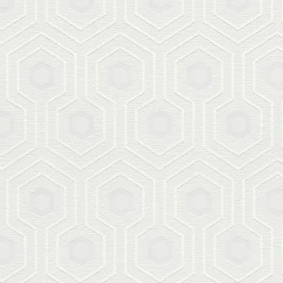 Produktbild von A.S. Creation | Meistervlies 7 | 384781 | Vliestapete | 3D Optik | 10.05 x 0.53 m | Weiß | Wohnzimmer | Flur | Büro | Küche | Wohnräume