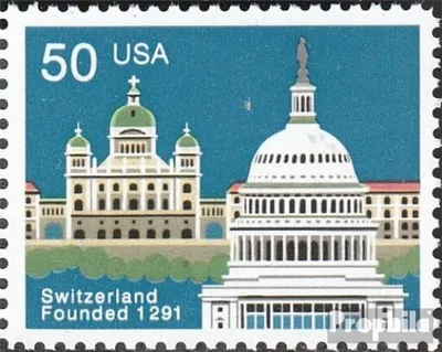 Produktbild von Briefmarken USA 1991 Mi 2120 (kompl.Ausg.) postfrisch Eidgenossenschaft