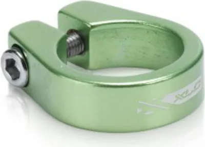 Immagine prodotto di XLC PC-B05 anello di bloccaggio del reggisella Ø 31,6 mm, alluminio, con esagono incassato, verde lime