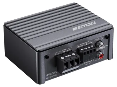 Obrázek produktu pro Zesilovač 2kanálový - Třída D - 2 x 85 W - Gunmetal - Ultrakompaktní pro auta a obytné vozy