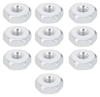 Productafbeelding van 10 Stuks 8mm Zeskantmoeren voor Kettenslagen