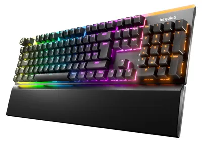 Produktbild von be quiet! Dark Mount Silent Linear Gaming Tastatur USB UK