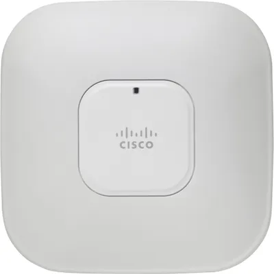 Produktbild von Cisco Aironet 1141N, 300 Mbit/Sek, 2.4/5 GHz, 32 MB, 10/100/1000BASE-T, WPA, WPA-AES, WPA-TKIP, WPA2, 802.1x