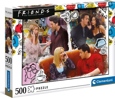 Zdjęcie produktu dla Clementoni puzzle 500 Friends 35090