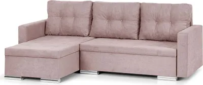 Produktbild von FOLLER Ecksofa mit Schlaffunktion - Rosa