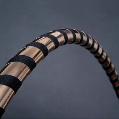 Produktbild von Black & Gold Designer Hula Hoop, Ø80cm
