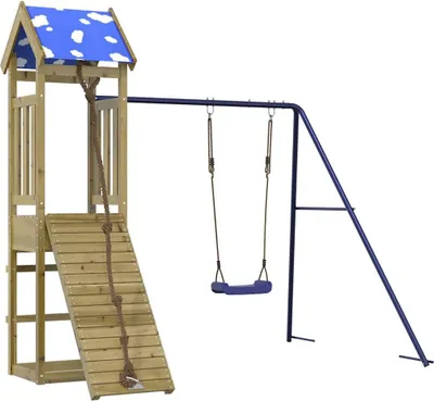 Produktbild von vidaXL Spielturm Imprägniertes Kiefernholz