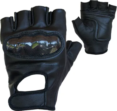 Produktbild von PROANTI Motorradhandschuhe Leder Chopper Handschuhe mit Protektor