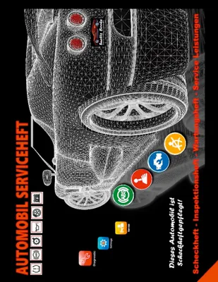 Produktbild von AUTOMOBIL SERVICEHEFT KFZ Scheckheft Inspektionsheft Wartungsheft Service Leistungen